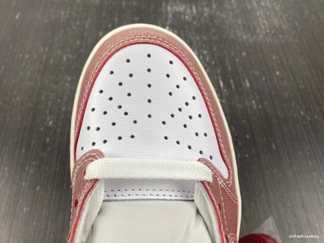 JORDAN OG AIR LOW 1 X 'RED BLACK' ROOM FN0432-017 TROPHY 1020